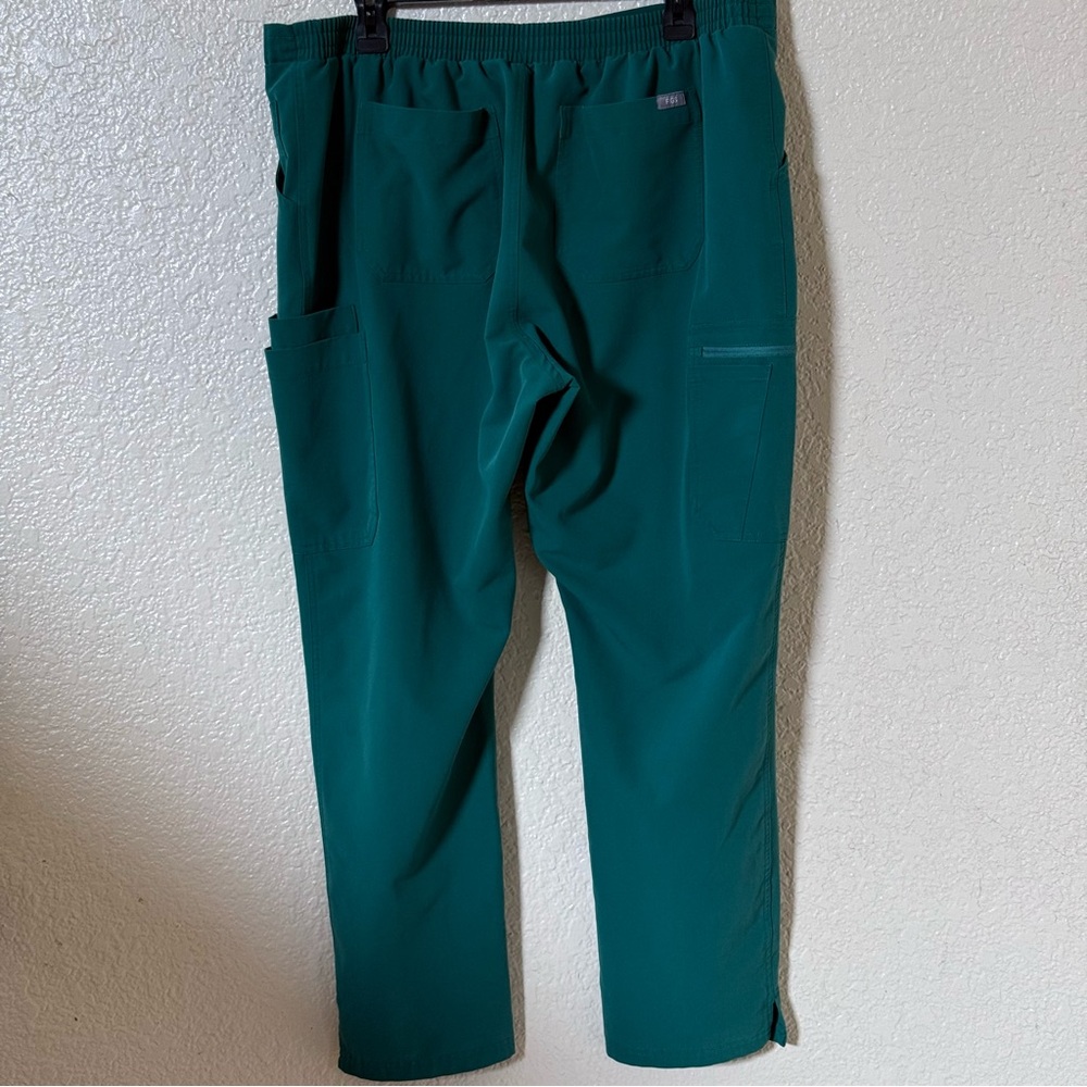 FIGS Yola Skinny Scrub Pants Green XL - Picture 4 of 7
